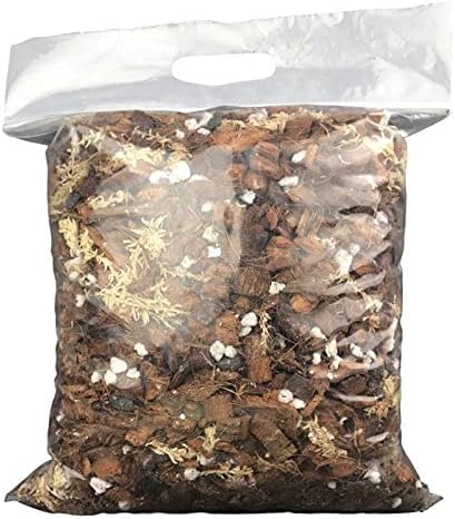 rePotme Orchid Potting Mix, Phalaenopsis Dark Classic Orchid Mix (Mini Bag) - Hand Blended in The USA