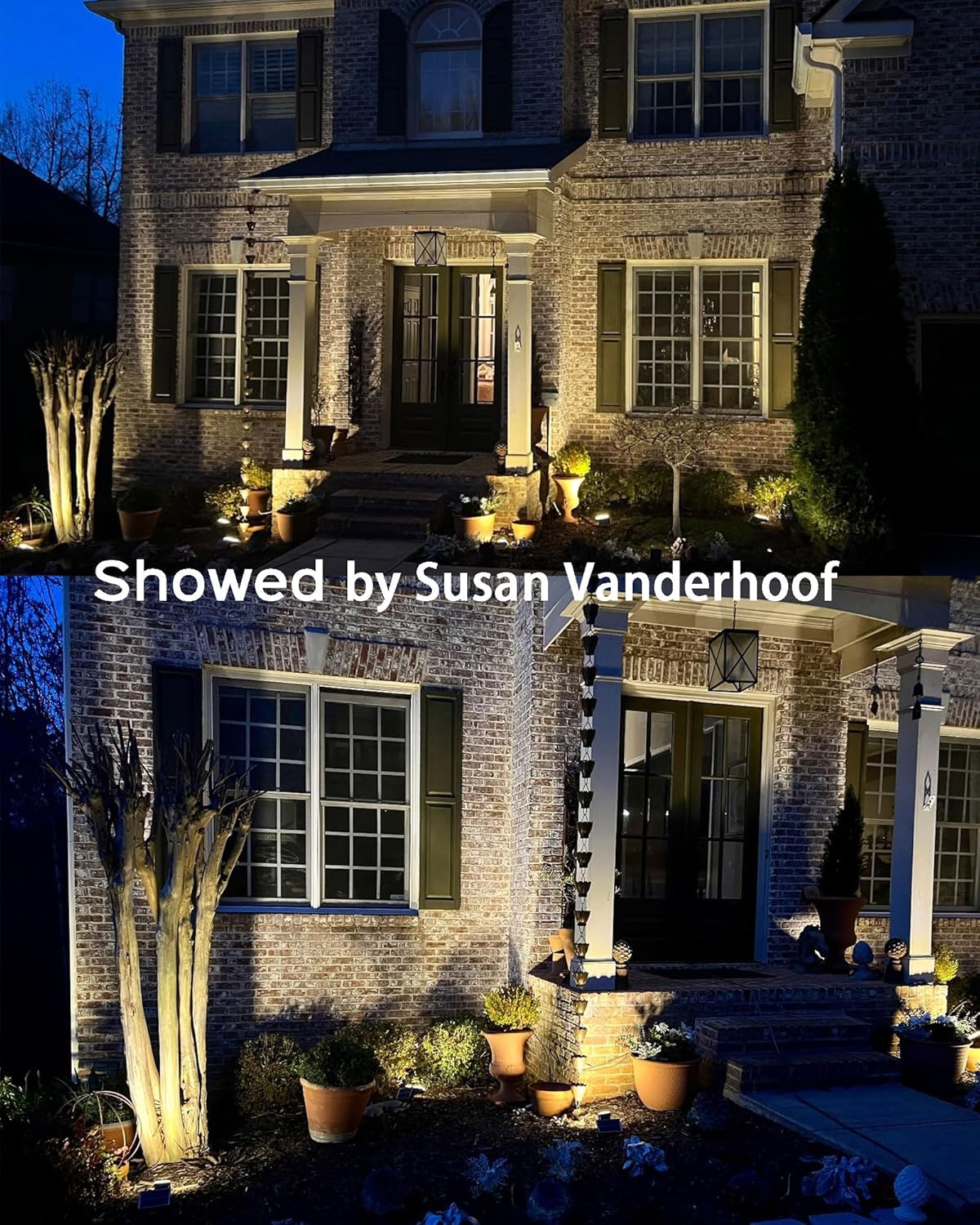 JACKYLED Solar Lights Outdoor Waterproof, 84 LED 5 Lighting Modes Solar Spotlights, 360 Adjustable Head & Panel, Solar Powered Garden Yard Spot Lights for Outside Landscape Lighting, 8 Pack