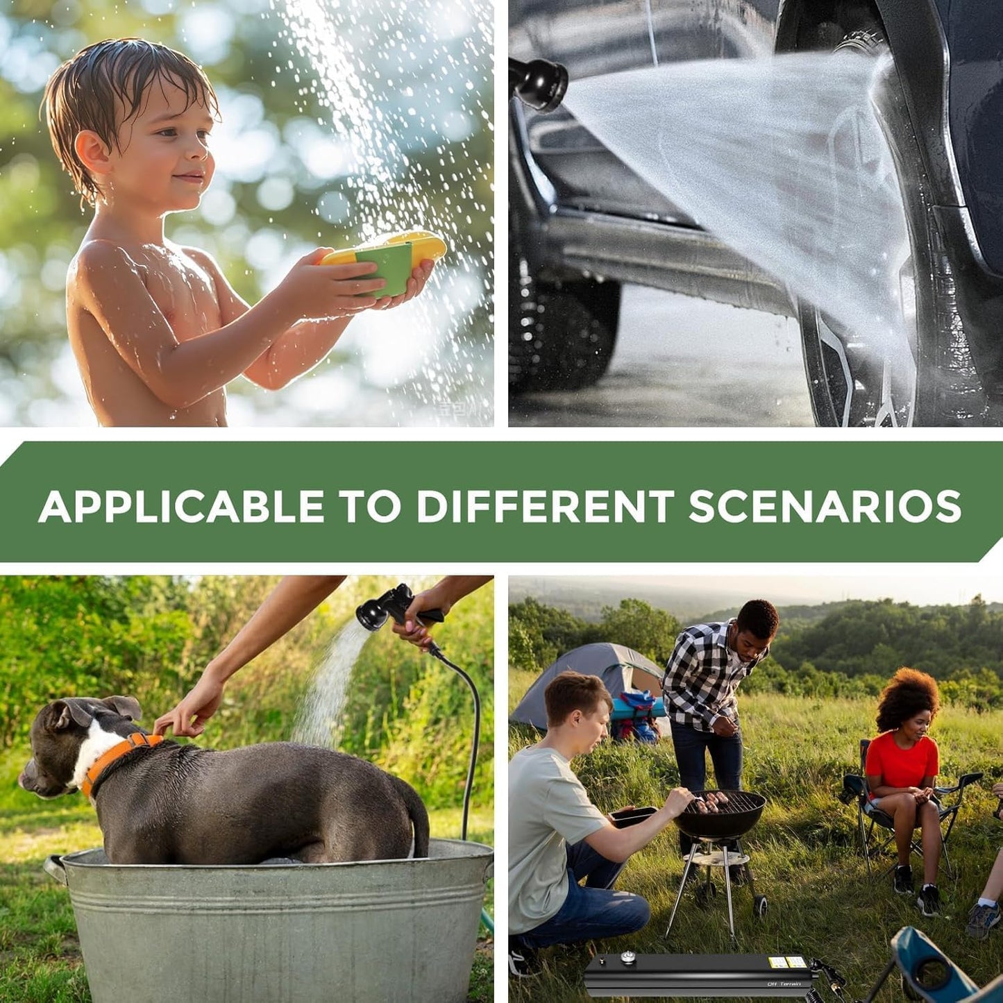 Pressurized Shower Water Tank 8 GL