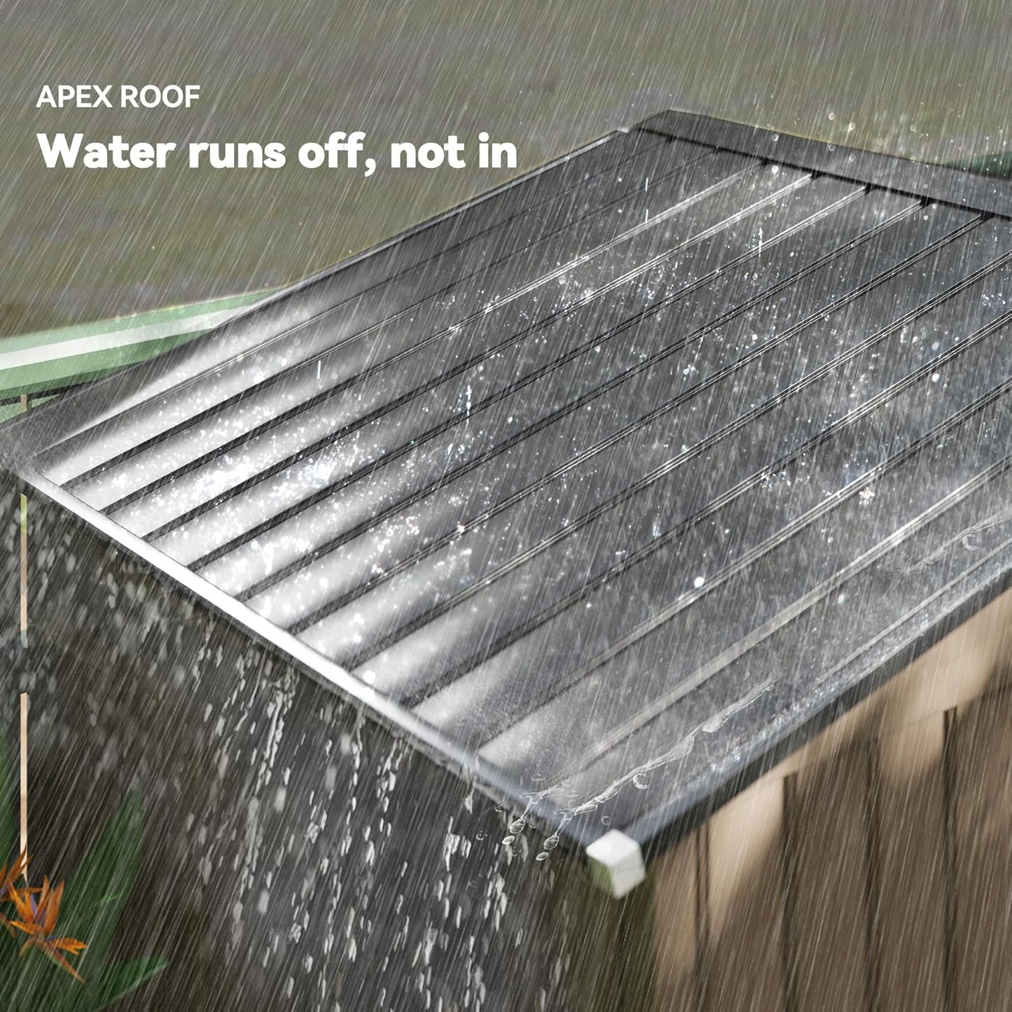 Outsunny 7' x 4' Outdoor Storage Shed, Garden Tool Metal Shed with Foundation Kit, Double Lockable Door, Air Vents and Sloping Roof, for Backyard, Patio, Lawn, Brown