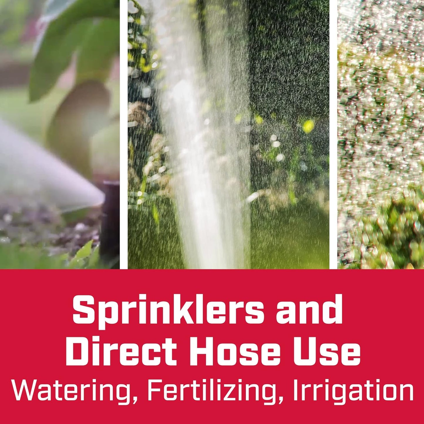 Chapin 4710 1-Gallon HydroFeed in-Line Fertilizing Injection System for Sprinklers and Direct Hose Use, 1-Pack, Translucent White