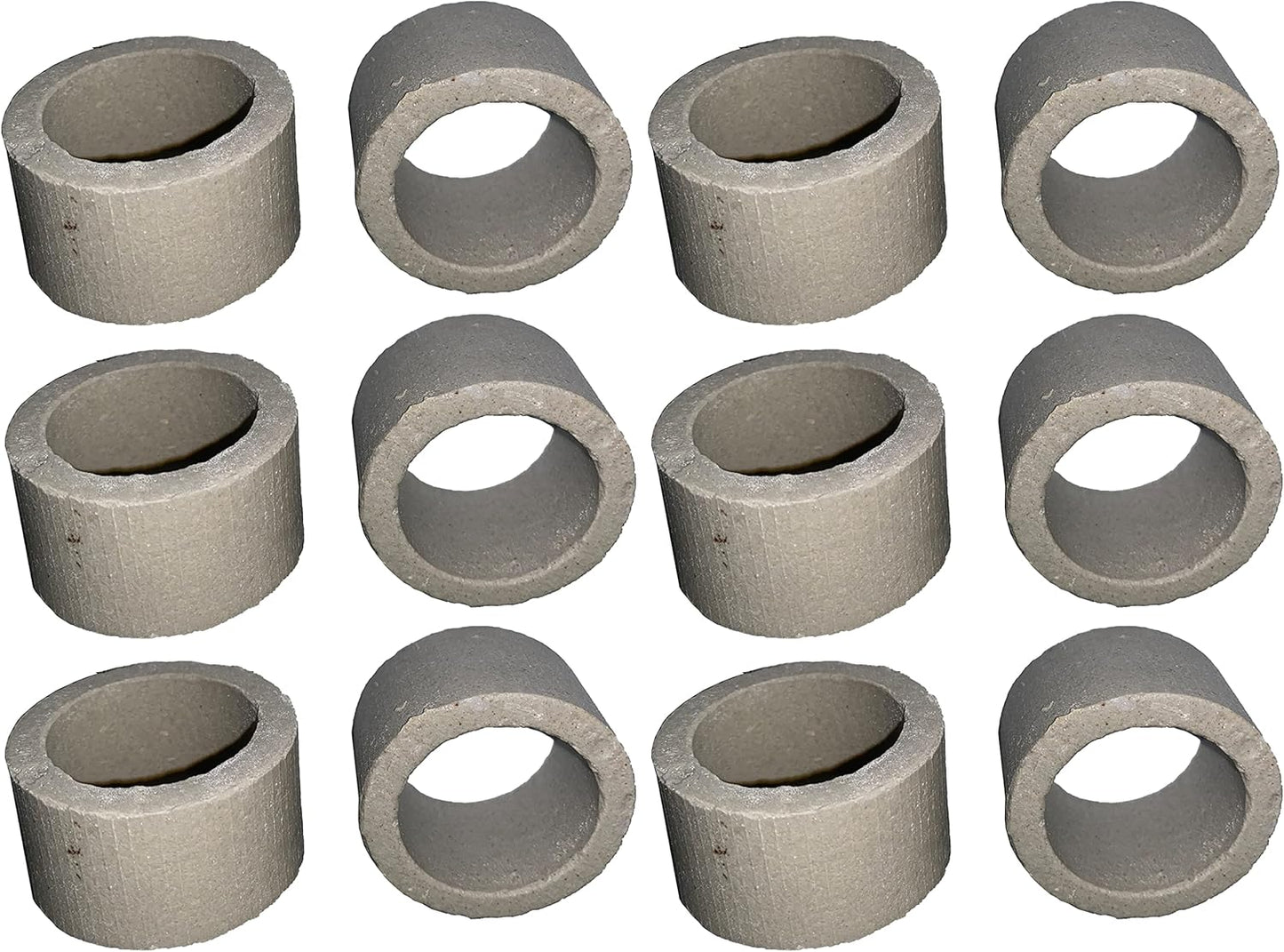 Aquarium Plant Weight Ceramic Ring Pot 12 Pack Plant Anchor Anti Floating Plants Water Plants Fix Ring Aquarium Plant Weights Pot by Awesome Aquatic (12 Pack Rings)