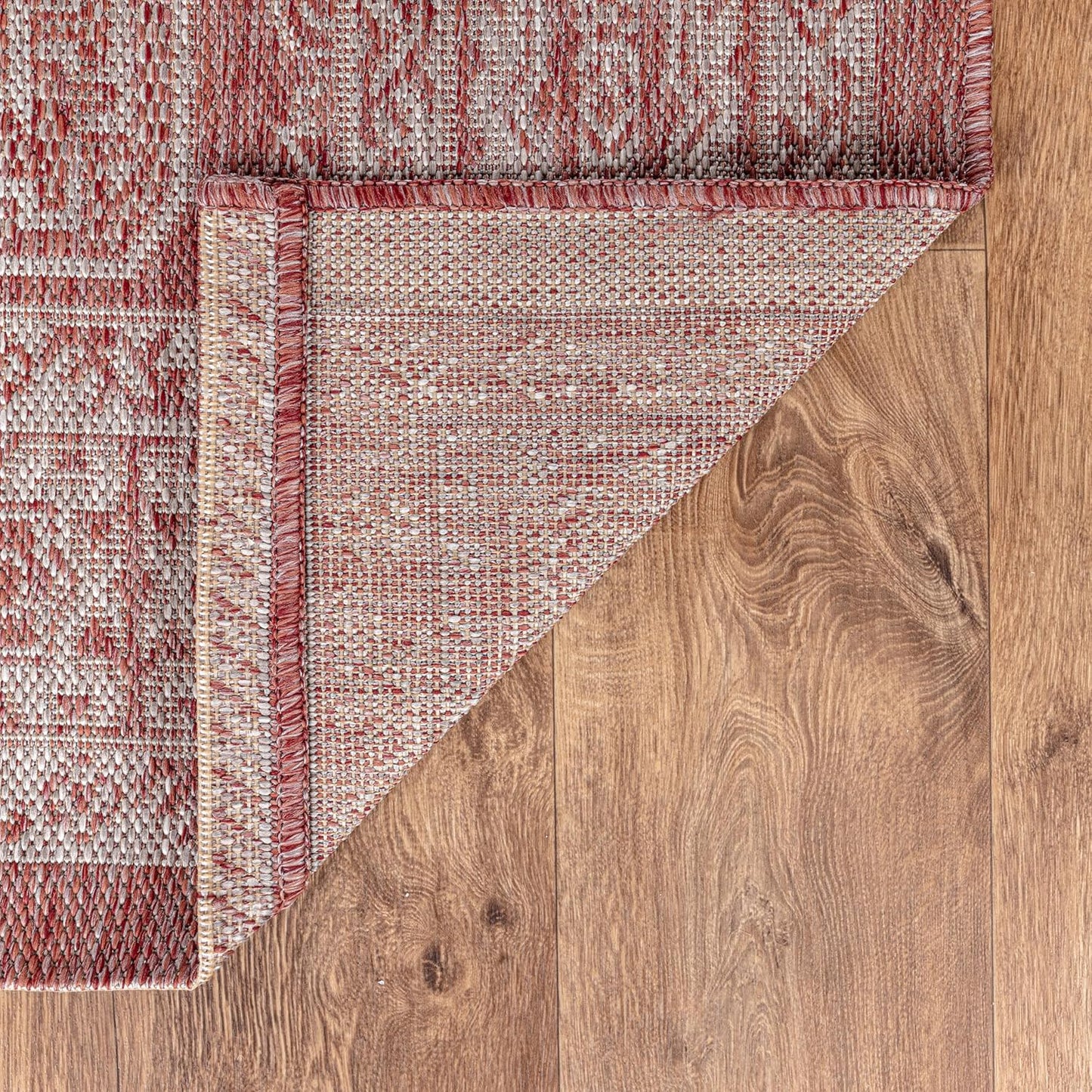 Keen Home Design Terrace Outdoor Runner Rug - 2x6 Washable Indoor/Outdoor Rug for Patio, Kitchen, Balcony, Beach, Garden, Deck and Porch, Size: 2'2"x5'7"