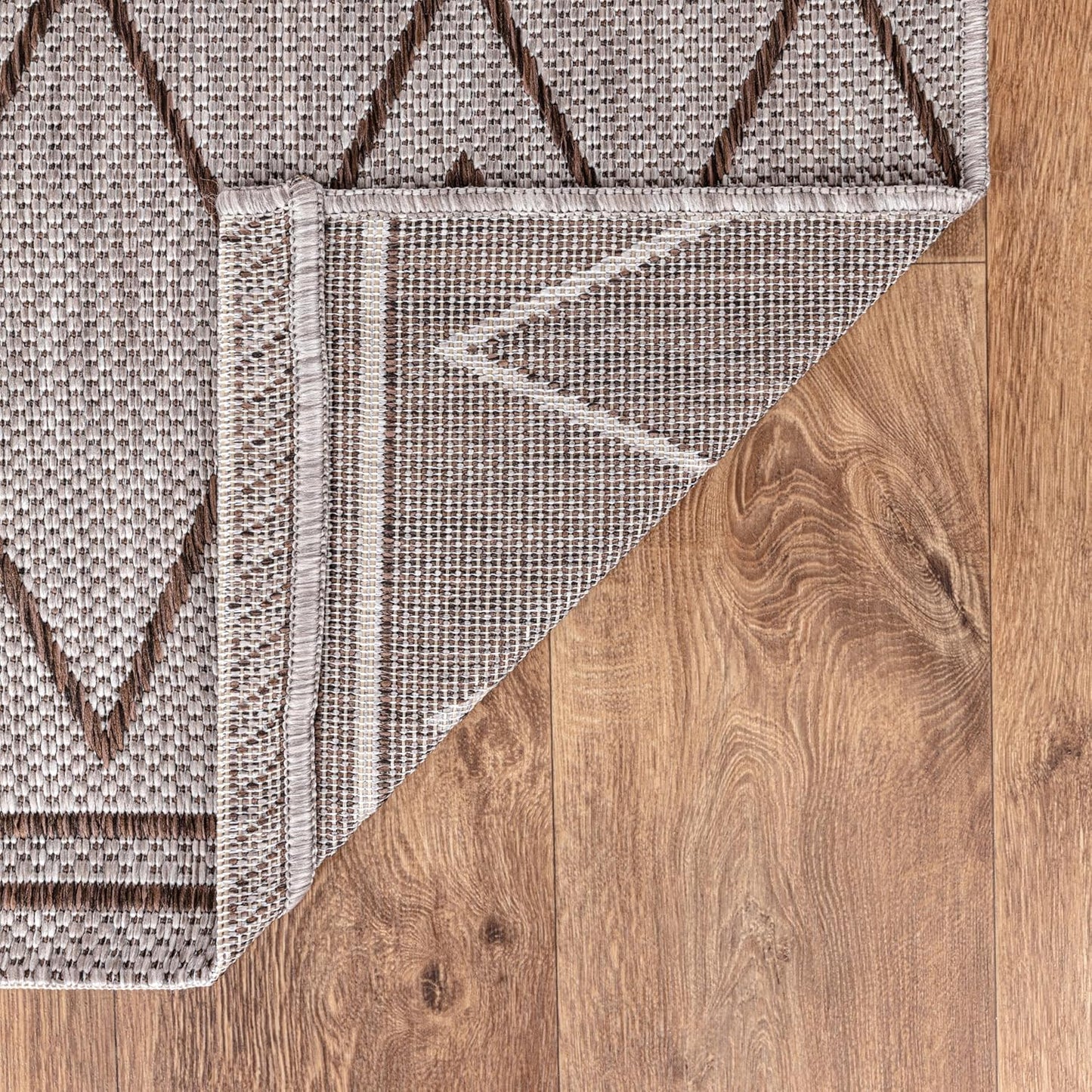 Keen Home Design Terrace Outdoor Runner Rug - 2x8 Washable Indoor/Outdoor Rug for Patio, Kitchen, Balcony, Beach, Garden, Deck and Porch, Size: 2'2"x7'7"