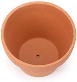 26 Pack 4" Terracotta Planter Pots - Clay Ceramic Cactus & Succulent Nursery Pots with Drainage Hole