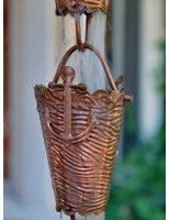 Nautical Cups Copper Rain Chain with Installation Kit - 14 Foot