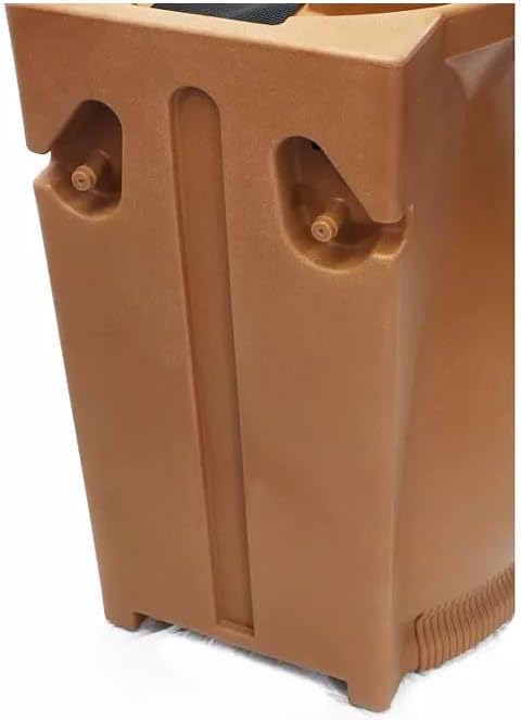 65-Gallon Urn Rain Wizard Decorative Barrel (Terracotta, 2 Pack)