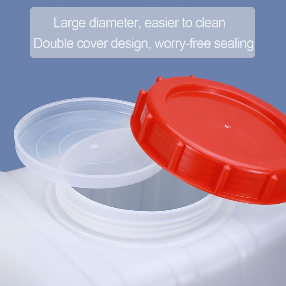 Water Storage Tank for Camping, Plastic Water Containers with Spigot for Emergency Water Storage Household Outdoor Camping Hiking Self-Driving Tour(Size:200L)