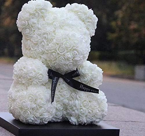 Foam Rose Fake Flowers for Crafts 144 pcs 2 cm Mini Wreaths Artificial Flower Bouquet Multicolor Rose Flower Wedding Scrapbooking Decoration Rose Fake Flower(Ivoy White)