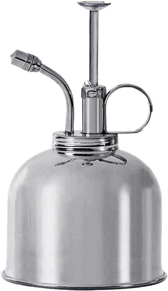 Watering Can Indoor Plants - Nickel Plant Mister - Stylish and Rust Resistant Watering Cans for Healthy Hydration - Prevents Overwatering