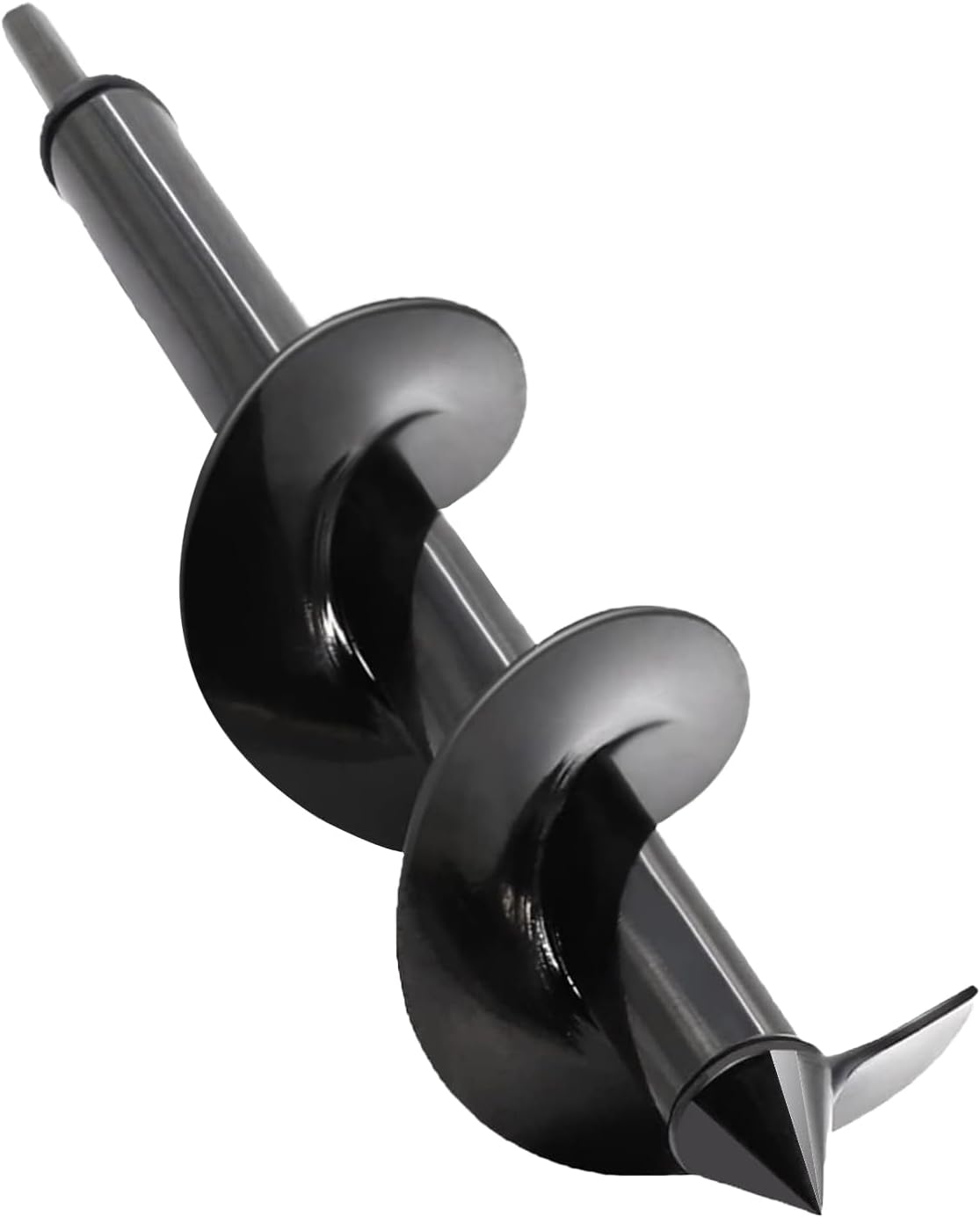 SYITCUN Auger Drill Bit for Planting - 4"X12" Heavy-Duty Garden Auger Spiral Drill Bit - Bulb Planter Tool & Post Hole Digger - 3/8" Hex Drive Drill