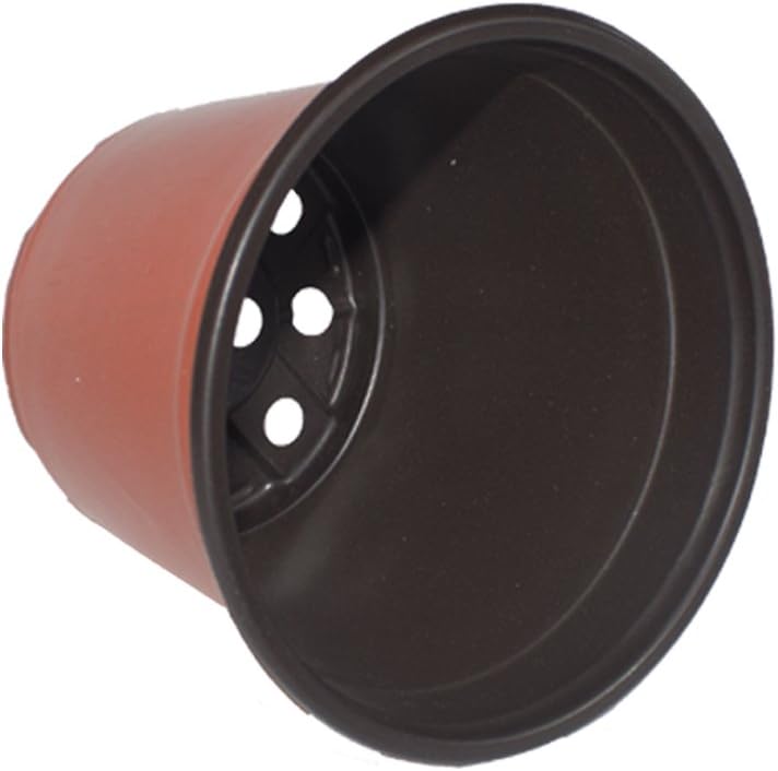 80 Pcs 6" Plastic Seedlings Plants Nursery Pots with 80 Pcs Waterproof Plastic T-Type Plant Tags and 2Pcs/Set Transplanting Digging Mini Tools