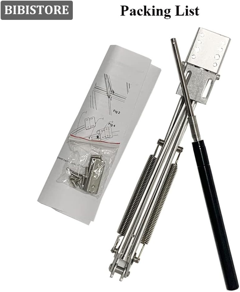 BIBISTORE Solar Heat Sensitive Automatic Greenhouse Window Opener Hothouse Vent Openers Auto Vent Kit Greenhouse Accessories-(Two Springs,Lifts 15.4 Lbs)