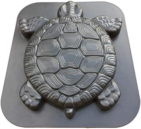 Turtle Shape Stepping Stone Mold, Tortoise Concrete Cement Mould Walk Maker, DIY Personalized Manual Garden Lawn Pathmate Paving Pavement Paver