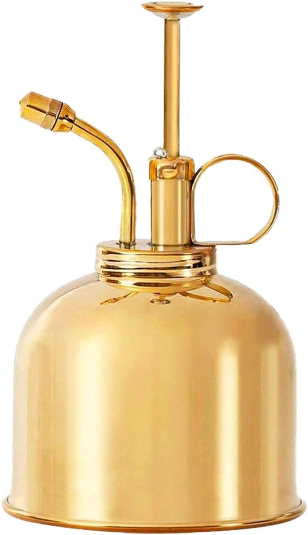 Watering Can Indoor Plants - Brass Plant Mister - Stylish and Rust Resistant Watering Cans for Healthy Hydration - Prevents Overwatering