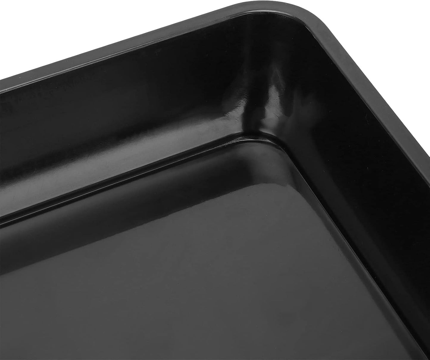 JOIKIT 15 PCS 11.4 x 11.4 x 1.5 Inch Square Plant Saucer, Plastic Plant Saucer Drip Tray, Square Flower Pot Tray for Indoors and Outdoor Plant Pots, Black