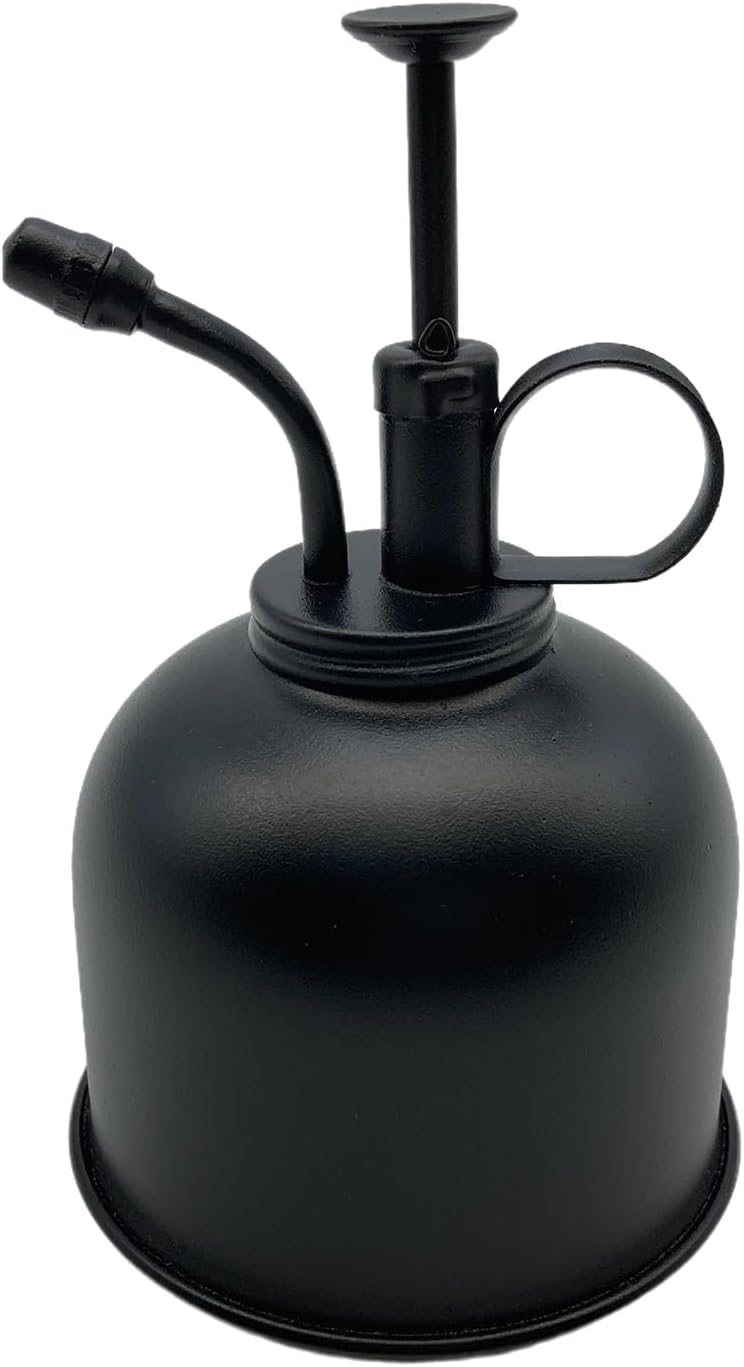 Brass Spray Lianshi can Plant Spay Bottle Inner Flower Spray Mister 300ml/10.56 oz 1pcs/Lot (Black)