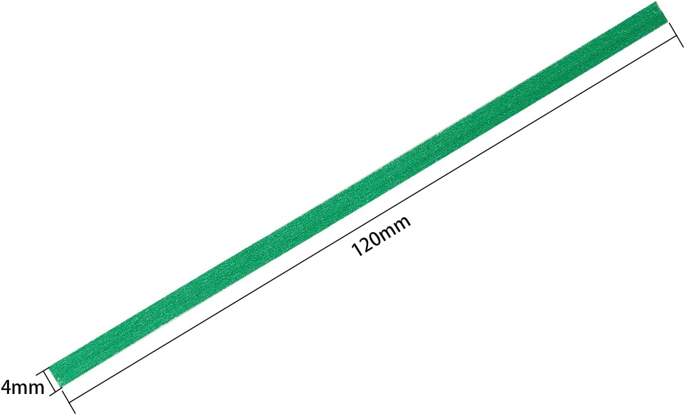 500 Pcs 5" Green Paper Twist Ties, for Party Cello Candy Bread Coffee Bags Cake Pops