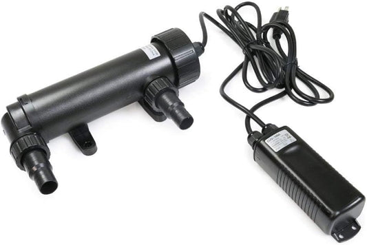 9W Non-Submersible UV Ultraviolet 11" Light Clarifier Lamp Filter for Aquarium Koi Pond Fish Tank