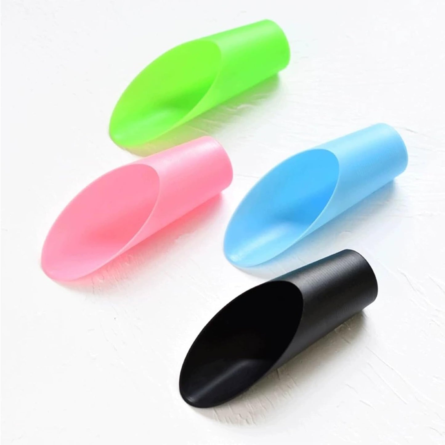 9 PCS Pcs Bonsai Soil Scoops Plastic Garden Shovels Garden Tool Bucket Shovel Colorful Small mini Potting Scoop,Suitable for Flower Planting