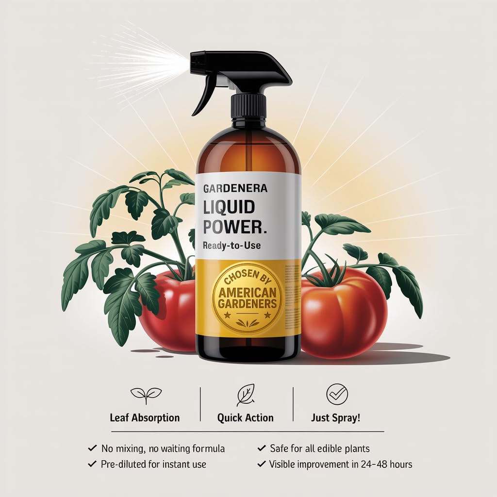 Liquid Power Radish Fertilizer Spray – Ready-to-Use Liquid Plant Food Mist for Radish – Premixed, Easy Application – Fast-Acting Formula for Growth, Roots & Yield – Indoor & Outdoor Use – 8 oz