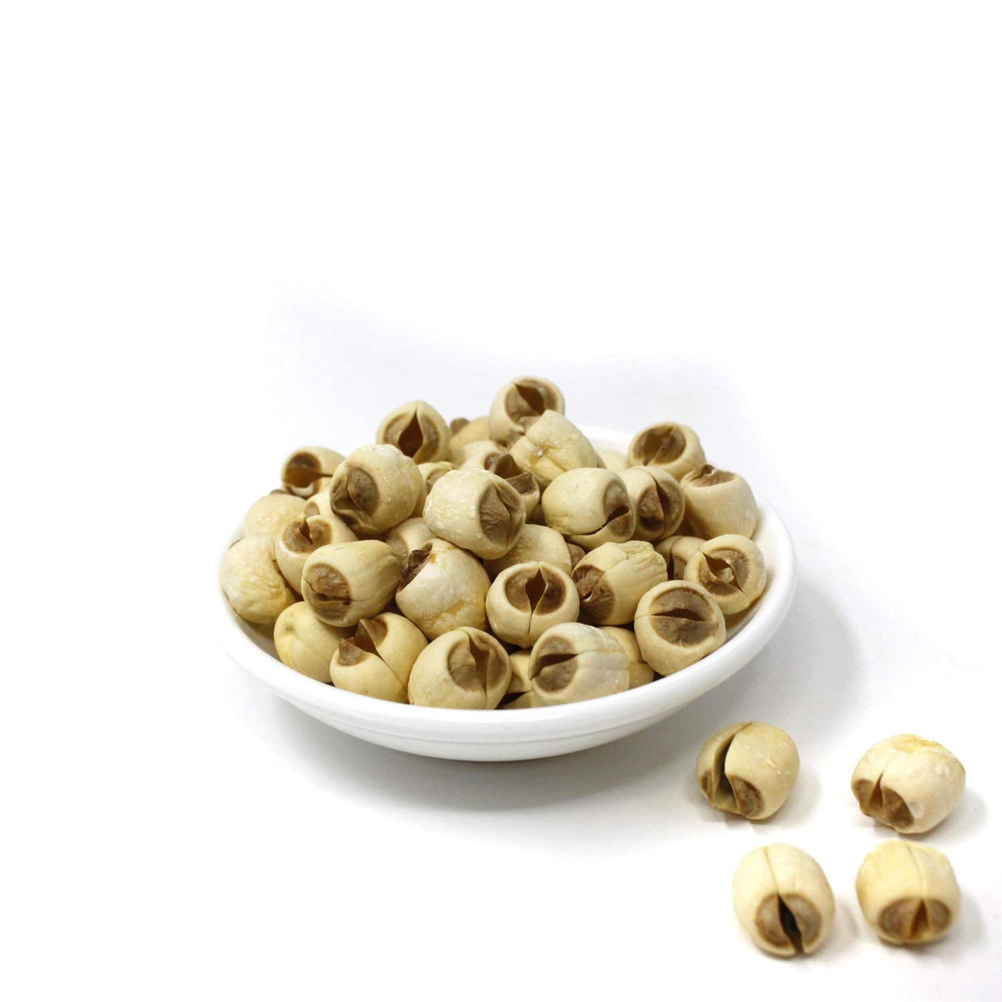 DOL Natural Dried Lotus Seeds Packed In USA 莲子干 16 Ounce, 100% Natural, Dried White Lotus Seeds Lian ZI, Rich In Methionine for Health, 白蓮子 for Herbal Tea Cooking Porridge and Soup Raw Material