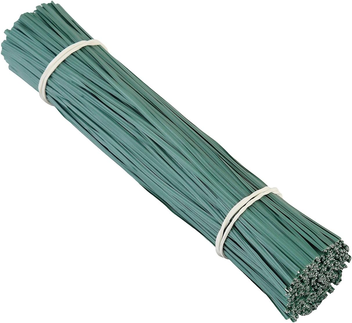 300 Pcs 6 inch Blackish Green Plastic Twist Ties, Cable Ties, for Bags, Gardening Tools