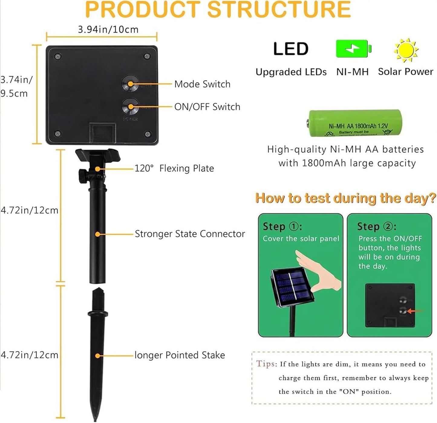 Solar String Lights Outdoor Waterproof 2PK 200LED 66FT Twinkle Lights Auto On/Off Solar Powered LED Fairy Light Green Wire with 8 Modes for Christmas Tree Party Wedding Garden Decoration (Cool White)