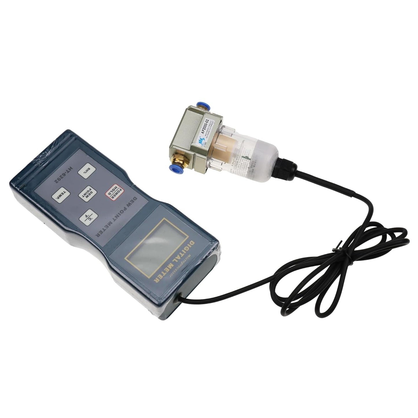 Dew Point Meter HT-6292 Hygrometer Thermometer Humidity Temperature Meter for Workshops, Computer Stations, Laboratories and Warehouses