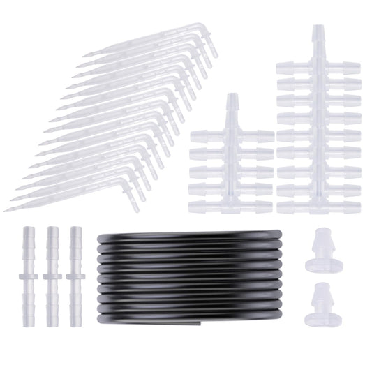 Solar Automatic Drip Irrigation System, Harness Sunshine or External Power for Indoor and Outdoor Use, Rain or Shine! Supports Up to 15 Potted Plants (Expansion Kit/Extra Accessories Kit)