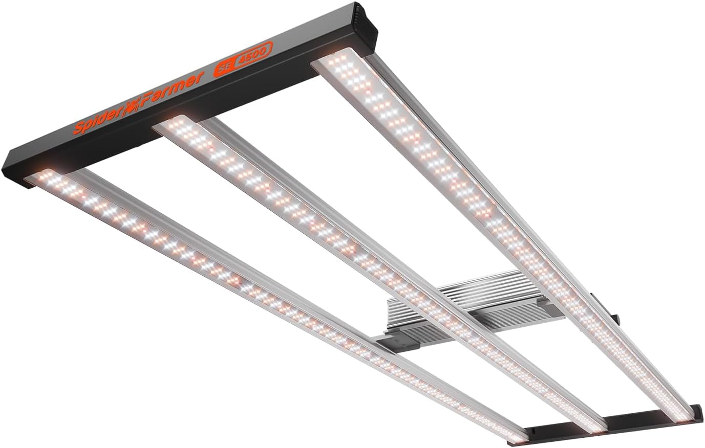 Spider Farmer SE4500 320W LED Grow Lights, Samsung LM301H EVO Diodes, 2025 Upgraded Remote App Control, 2X4ft Coverage Full Spectrum Dimmable Bar Style Growing Lamp for Indoor Plants
