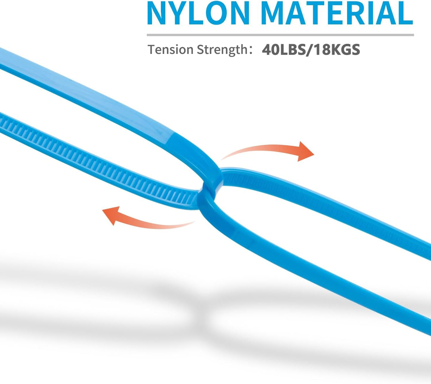 6 Inch Silver Zip Tie 1000 PCS, 18 Lbs - Small to Medium Zip Tie, Nylon PA66 UV Resistant Cable Tie for Indoor and Outdoor Use - Ideal for bundling and securing objects