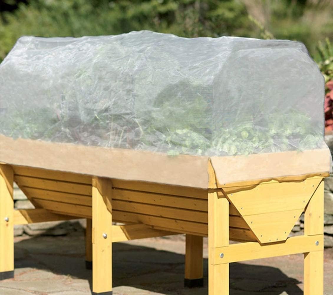 Agfabric Garden Netting 8.2'x9.8' Insect Pest Barrier Netting for Garden Protection,Plant Cover Row Cover Mesh Netting for Vegetables Fruit Trees and Plants,White