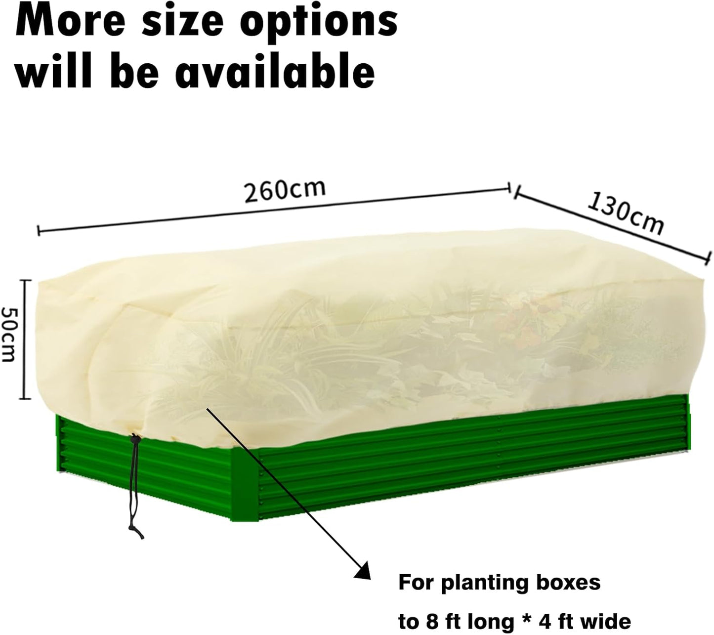 Rectangular Plant Protection Cover, Winter Outdoor Garden Plant Frost Protection Blanket, Plant Frost Protection Cover, Plant Protection Wrap Cover, 1 Piece, 102 x 51 x 19.7 Inches