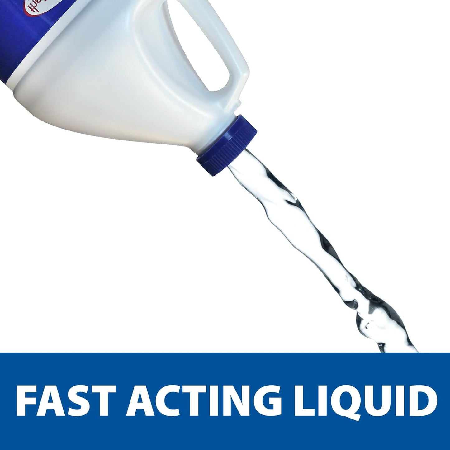 The Pond Guy RapidClear Flocculant, Water Garden Clarifier Treatment, Clear Cloudy Outdoor Koi Fish Ponds & Fountains, Plant & Animal Safe, 1 Gallon