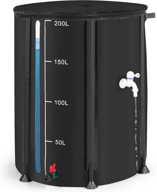 Collapsible Rain Barrel Rain Collection System Rain Water Collection Barrel Water Storage Rain Catcher Water Tank Rain Barrel Kit Water Reservoir Water Collection Barrel