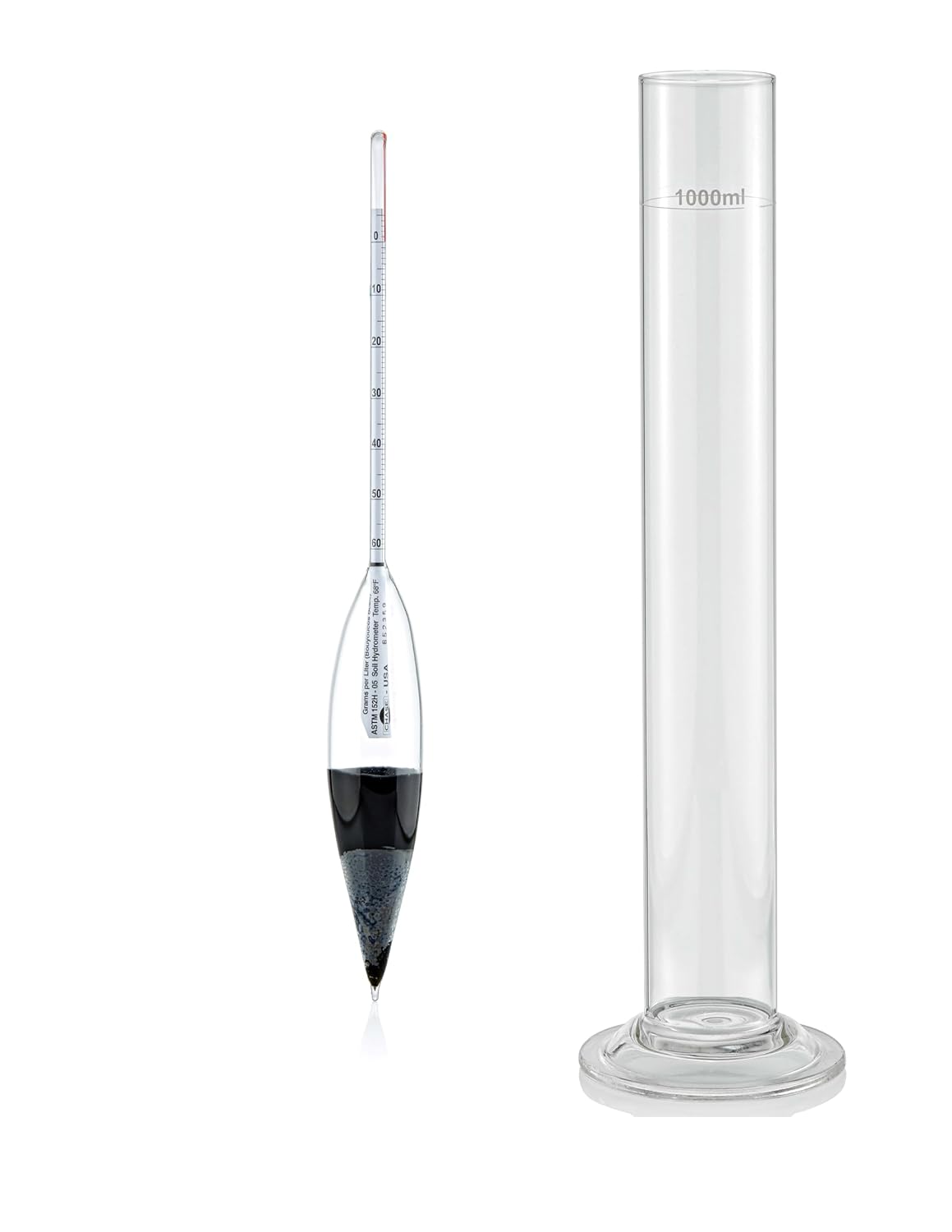 Soil Hydrometer (0.995 to 1.038)