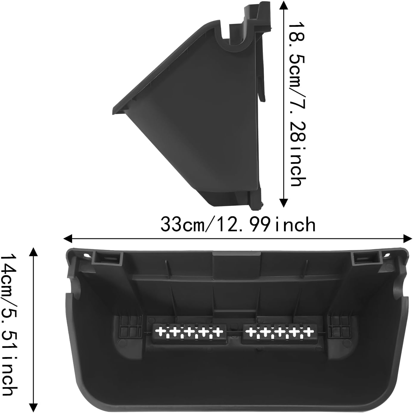 16 Pack Vertical Garden Planter,13 inch Wall Mounted Planter for Patio Indoor Outdoor Decor, Garden Self Watering Pot Balcony Plant Vegetable Fruit Herb Hanging Pocket Holder Flowerpot (Black)