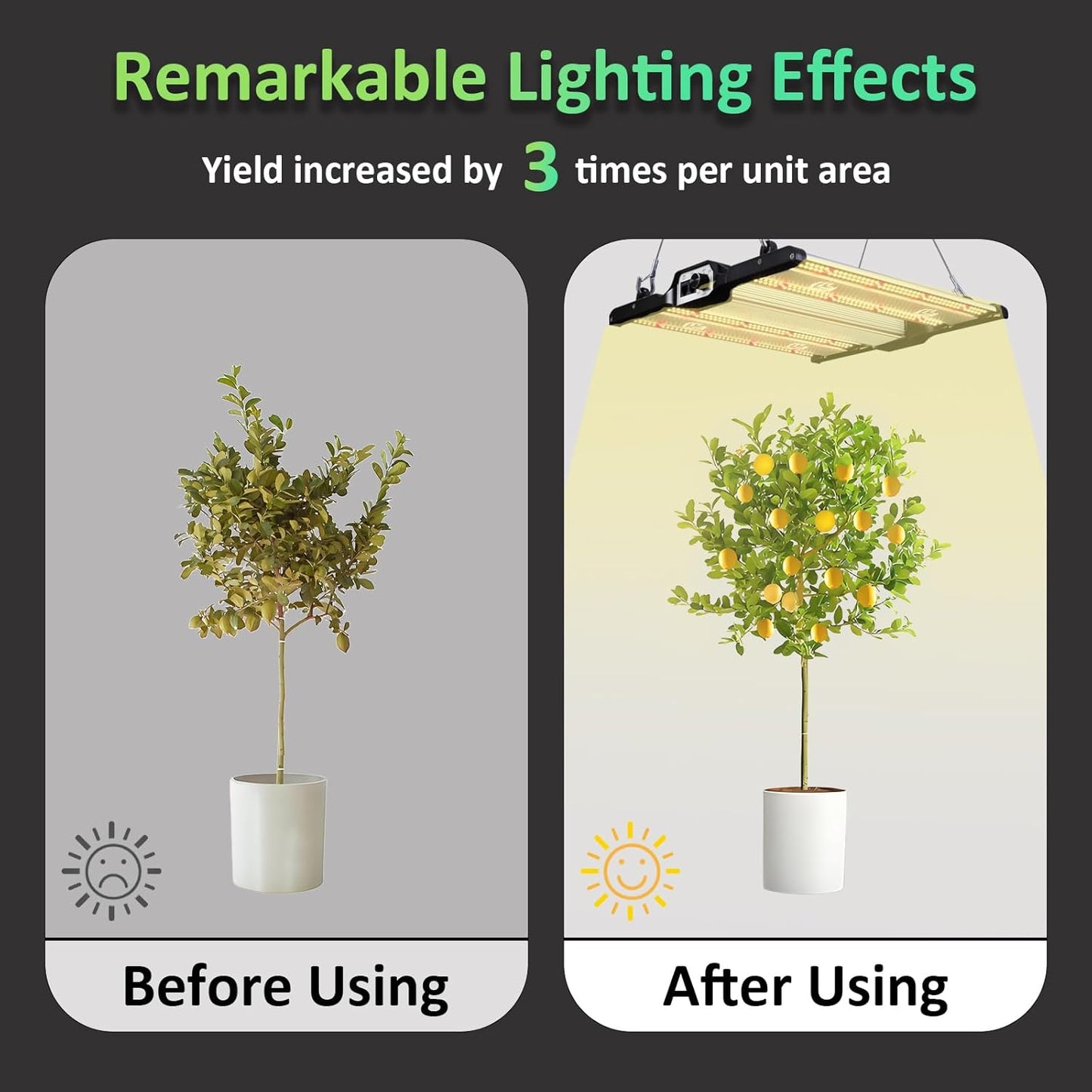 BLOOMINGREEN 100W LED Grow Light with LM301B Diodes&336pcs LEDs,Dimmable Full-Spectrum Growing Lights for Indoor Plants Fixtures,Daisy Chain Grow Lamp in Vertical Farm Grow Tent 2X2/3X3ft Veg/Bloom