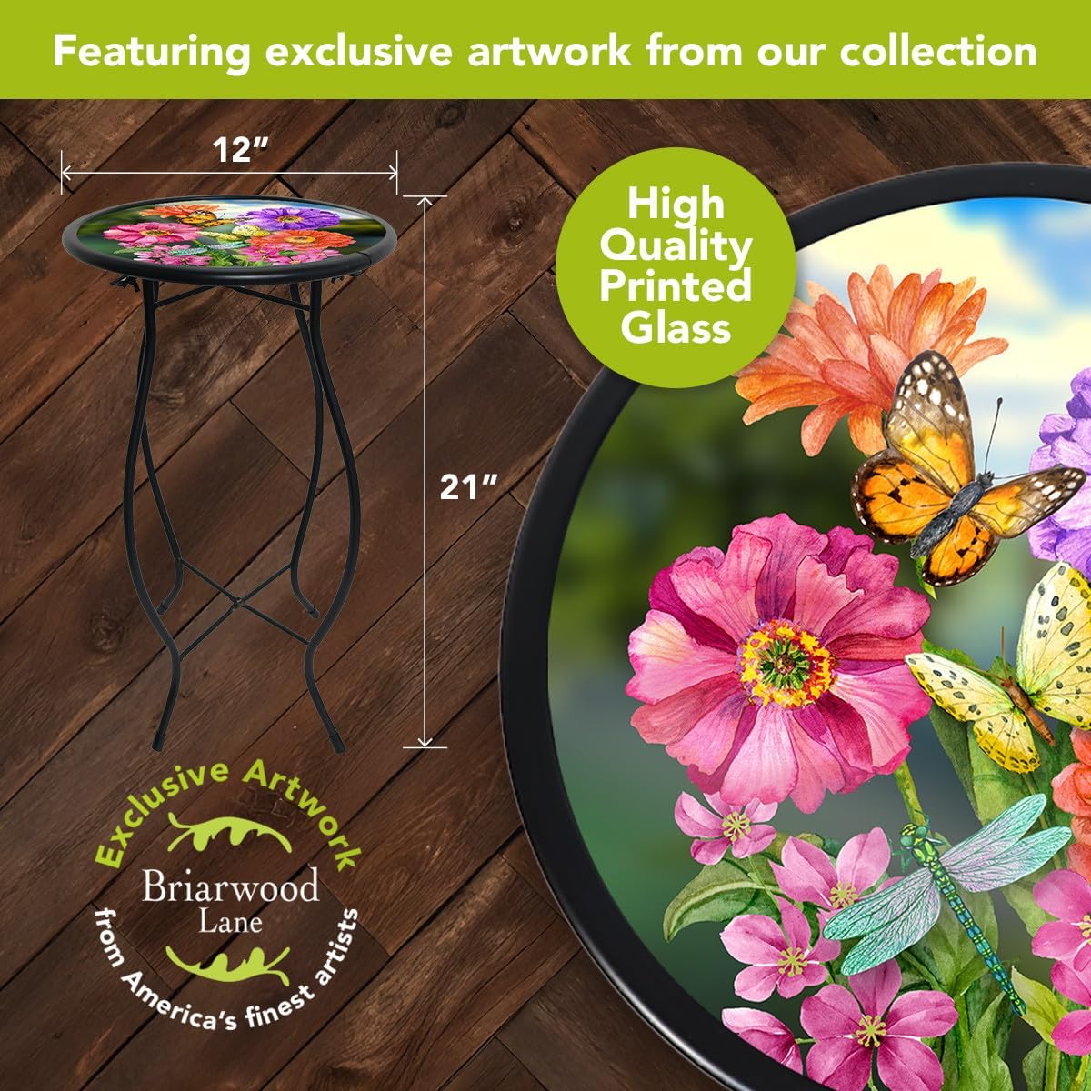Briarwood Lane Zinnias in Bloom Plant Stand