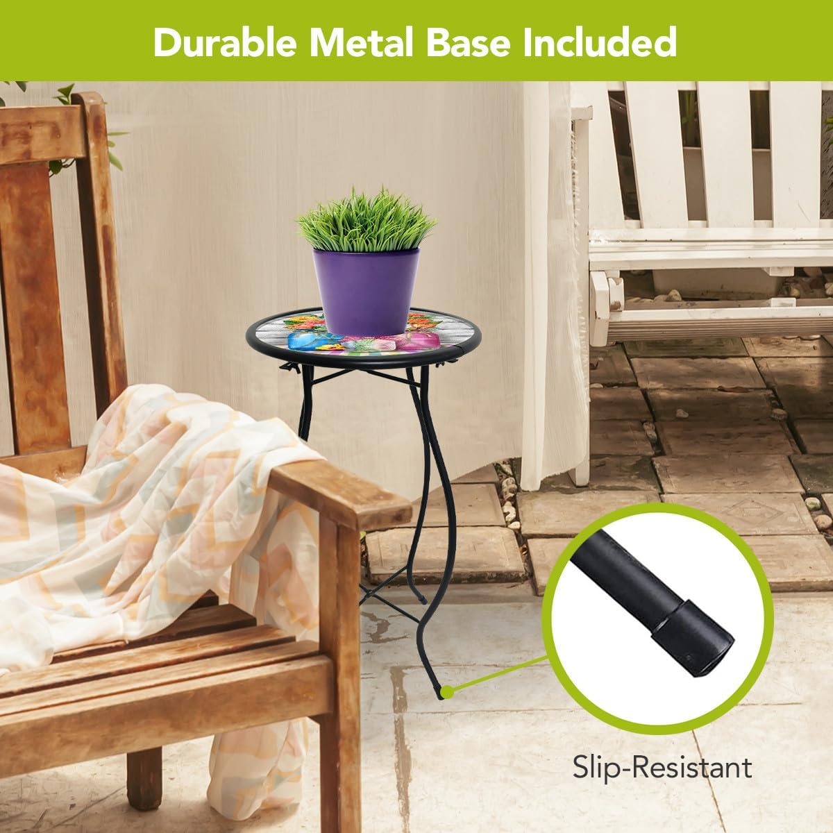 Briarwood Lane Spring Floral Jars Plant Stand