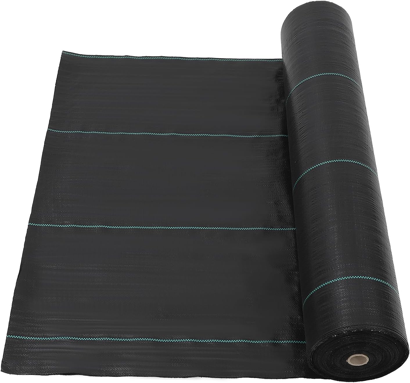 6.5ft X 330ft Weed Barrier Landscape Fabric Heavy Duty, Premium 3.2 oz Ground Cover Weed Block Gardening Mat, Easy Setup & Superior Weed Control, for Erosion Control, Weed Barrier