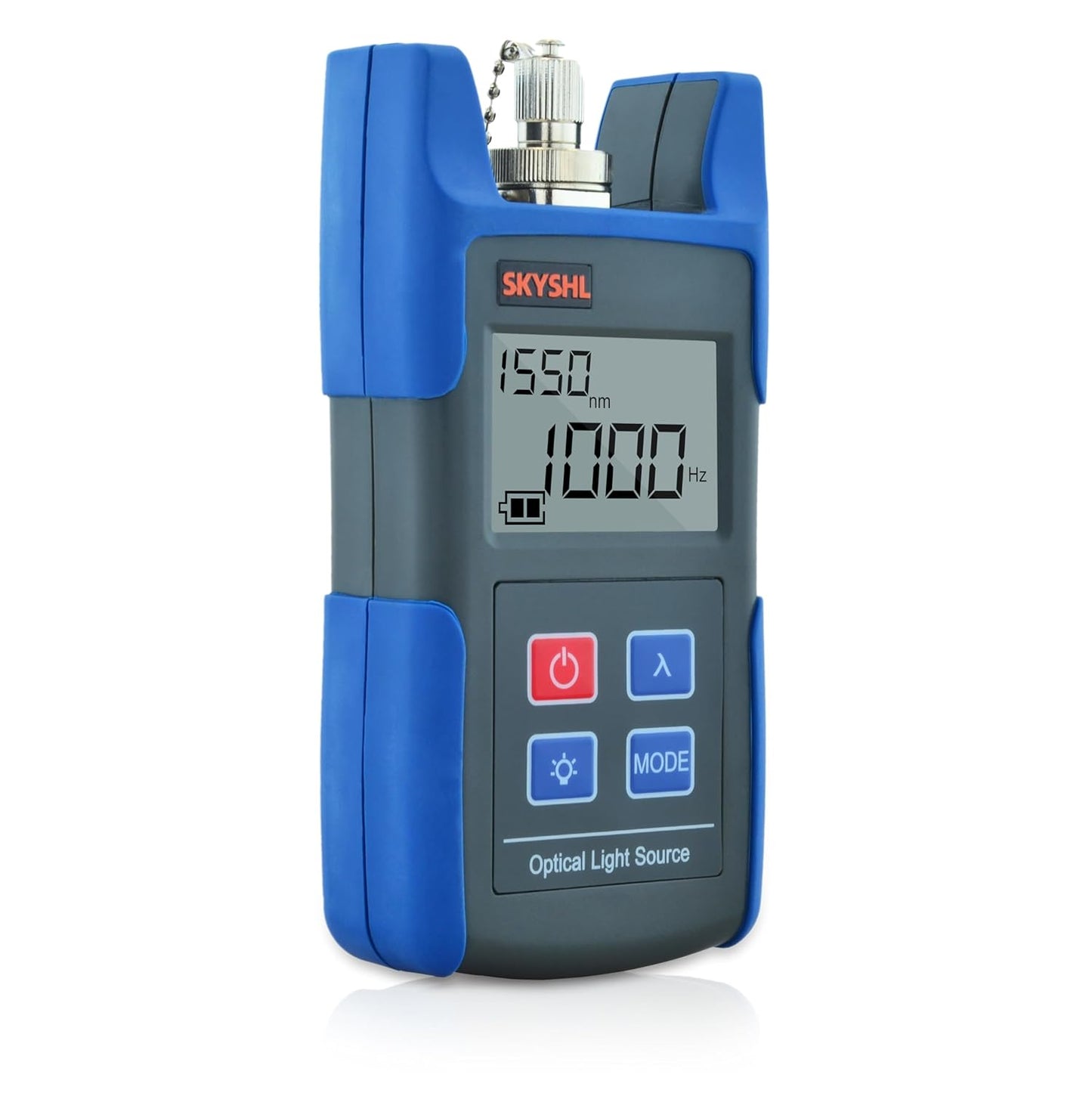 1310nm 1550nm SM Optical Fiber Light Source Tester with SC FC ST LC UPC Adapter (SS103S-11)