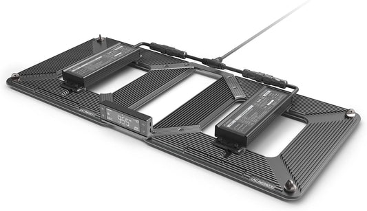 AC Infinity IONGRID T24, LED Grow Light with Samsung LM301H Diodes, Full Spectrum Deeper Penetration Halo Coverage, Digital Dimming Controller, for Veg Bloom Indoor Plants in Grow Tents Greenhouses