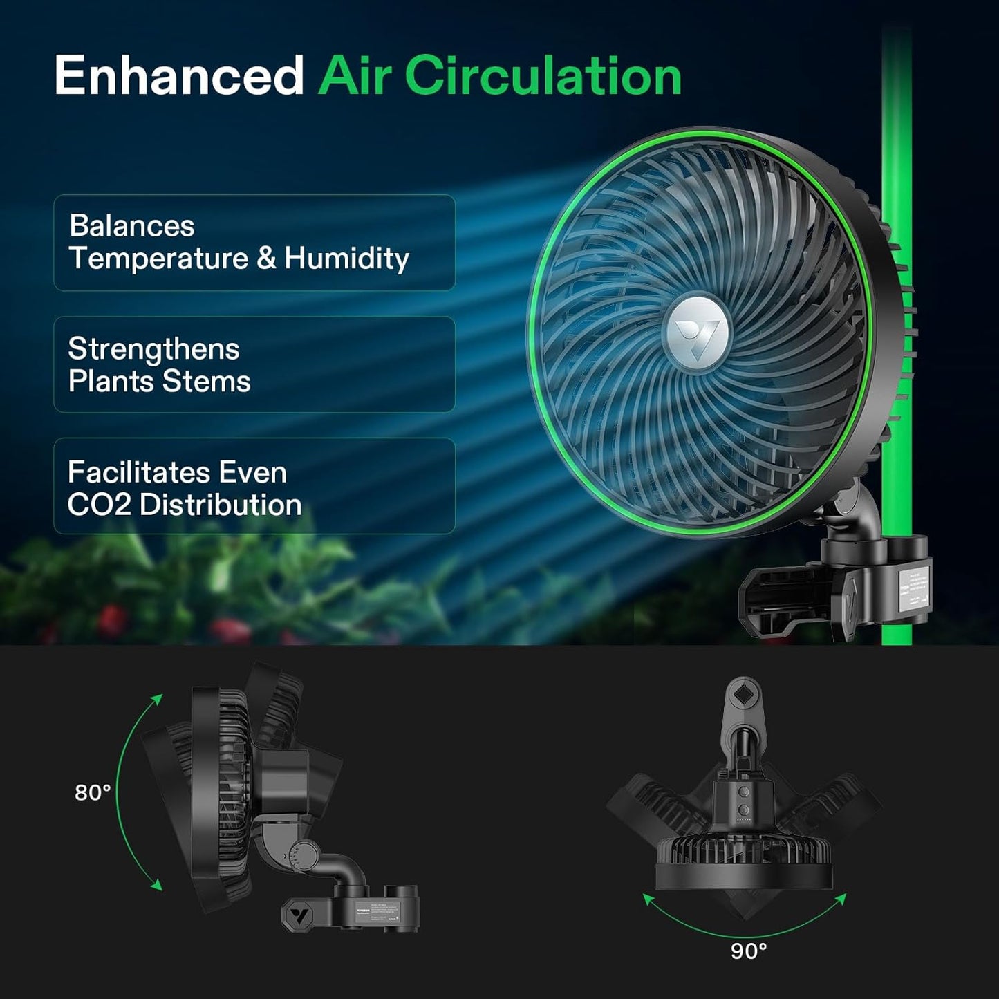VIVOSUN GIY Plus Smart Grow Tent Kit, 2x2ft 1-Plant System, WiFi-Integrated Automatic Grow System with 2000D Mylar Grow Tent, Full-Spectrum Programmable Grow Light, Enhanced Ventilation & Circulation