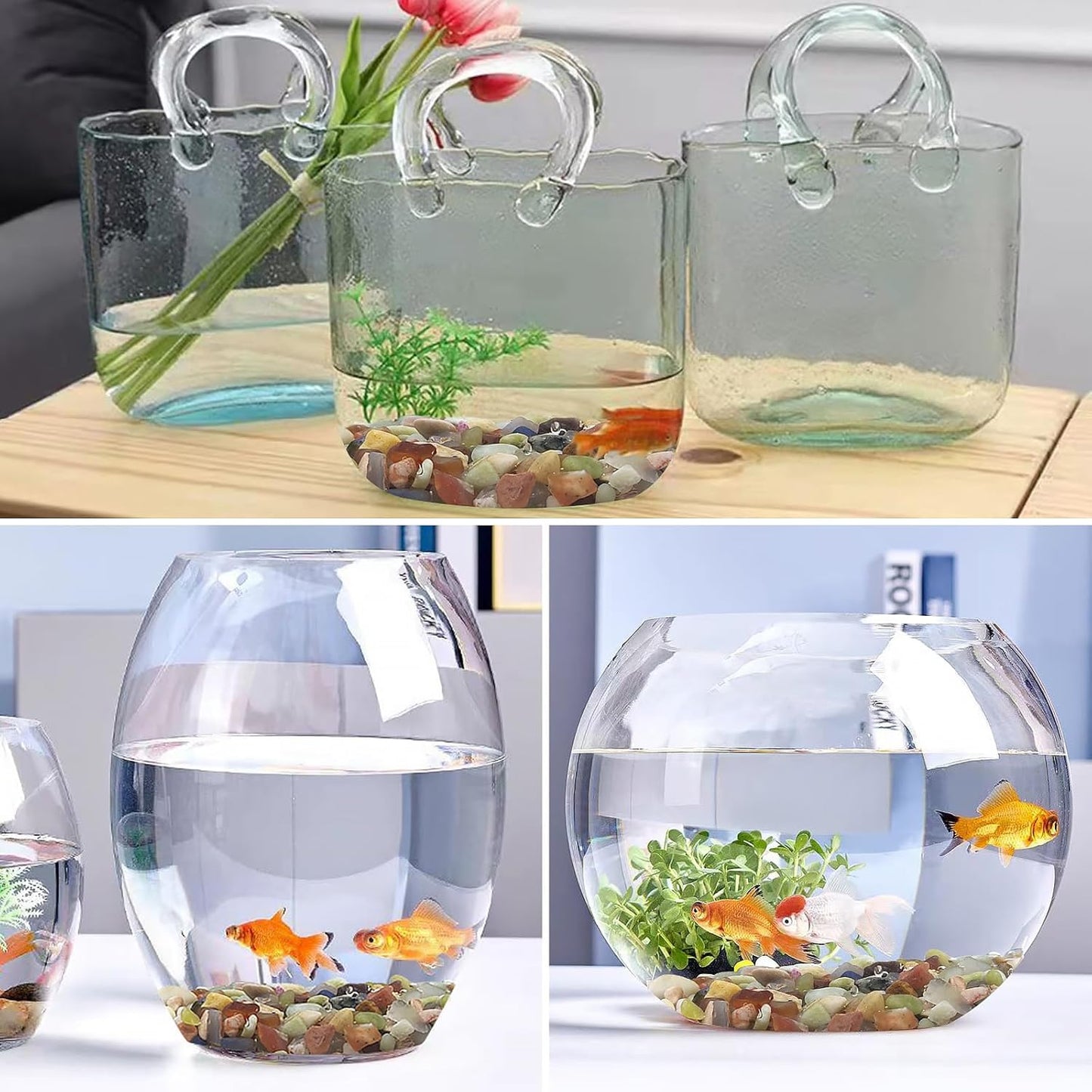 2LB Colorful Pebbles for Succulent, 3/8 Inch Natural River Rocks for Plants, Natural Decorative Polished Pebbles for Cactus,Vases, Planters,Outdoor Gardening and Indoor Plants