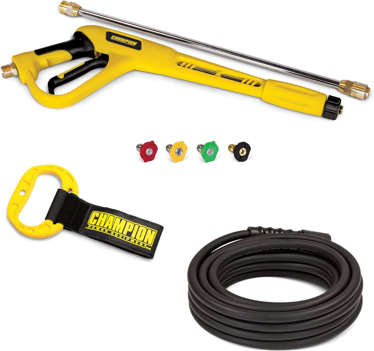 Champion Power Equipment 3200-PSI 2.5-GPM Low Profile Gas Pressure Washer with Honda Engine