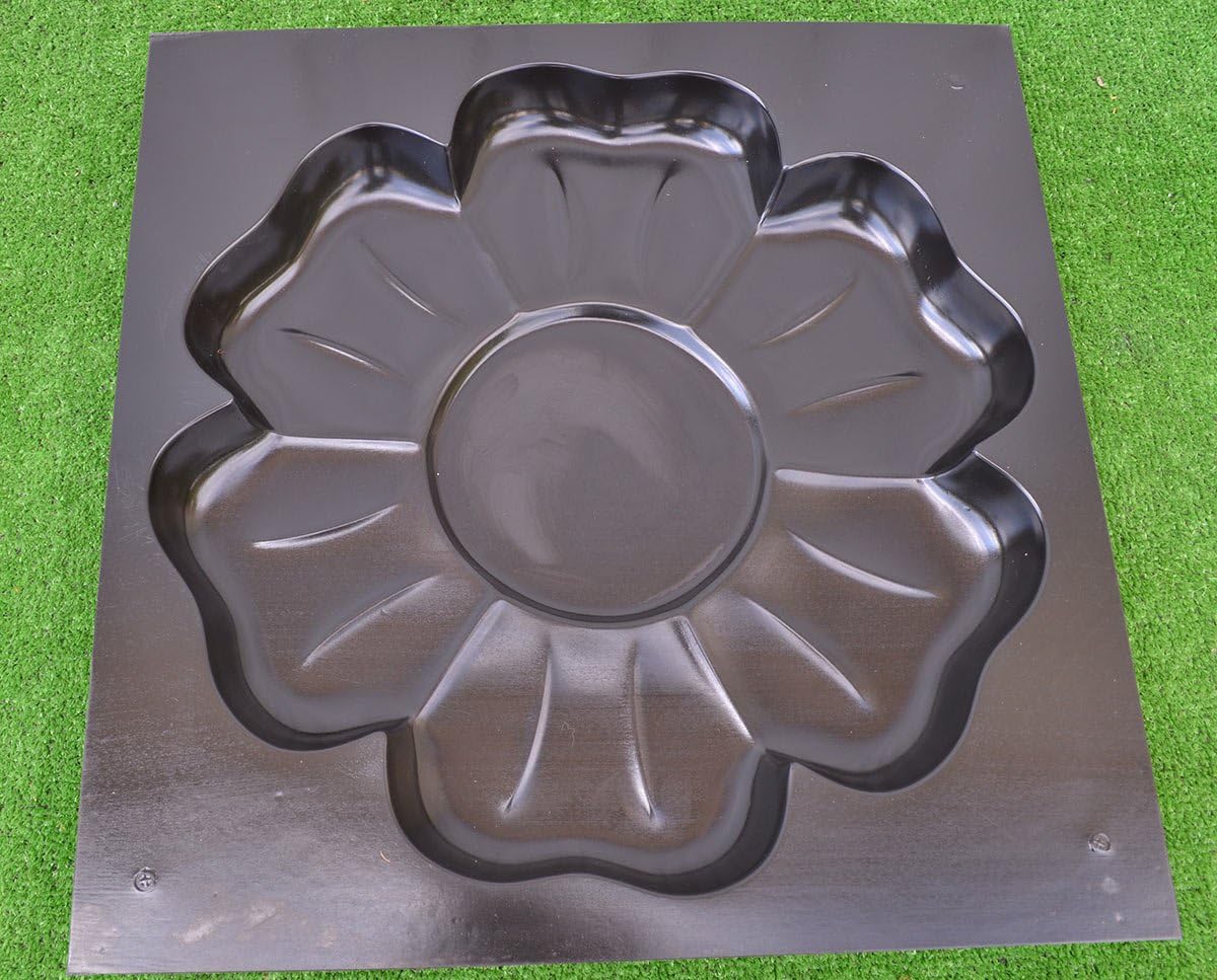 SvitMolds Concrete Mold DIY Flower Stepping Stone Mold Concrete Cement Mould ABS for Garden Path S14