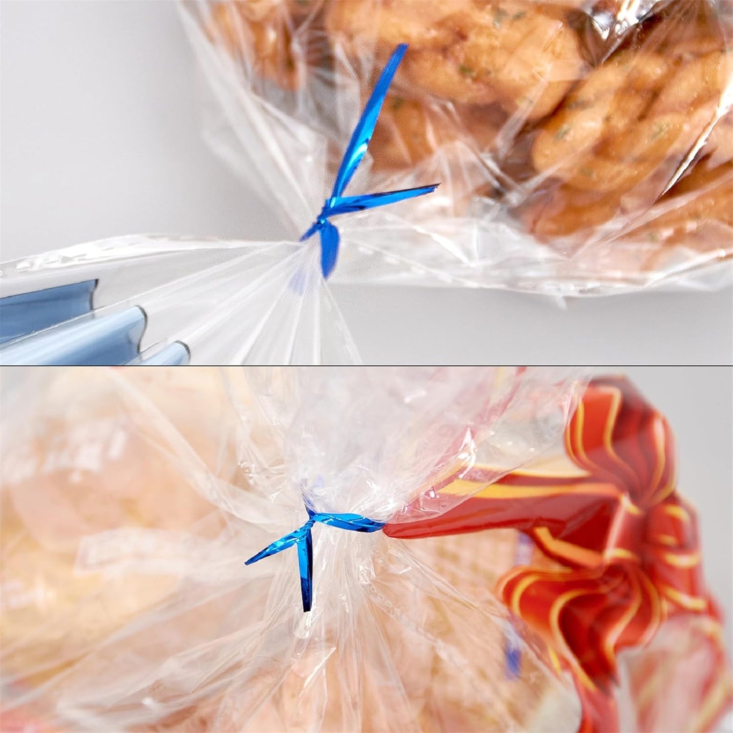 800 PCS 5" Blue Metallic Twist Ties for Bakery Ties,Candy Bags,Coffee Bags, Goodie Bags Ties