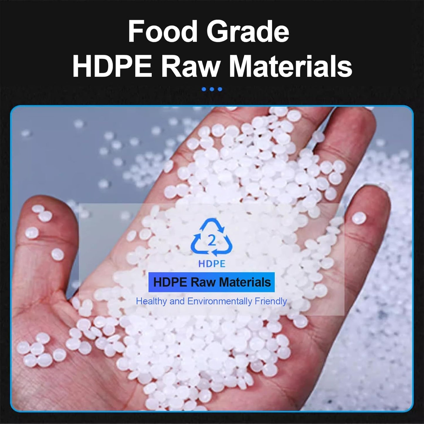 Large Capacity Water Container with Spigot Hose, Portable Water Storage Tank 52.8 Gallon No Leakage Camping Water Carrier for Emergency Vehicle Car Outdoor Hiking Picnic(Size:110L/29Gal)